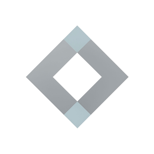 It looks like a diamond with a square in the middle.