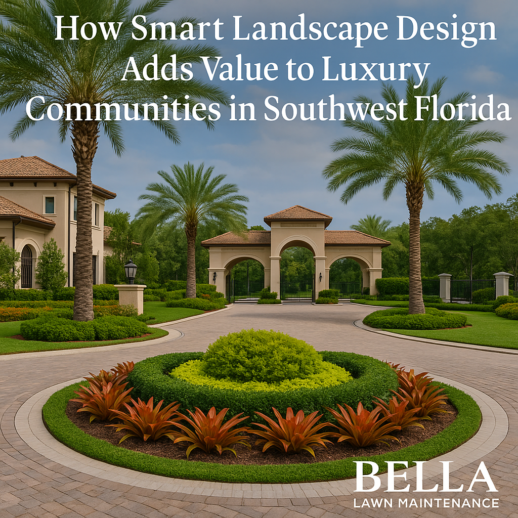 How Smart Landscape Design Adds Value to Luxury Communities in Southwest Florida