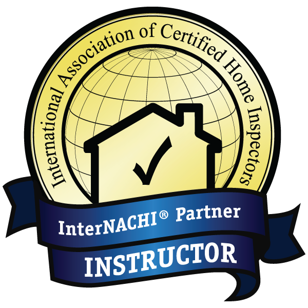 A logo for the international association of certified home inspectors