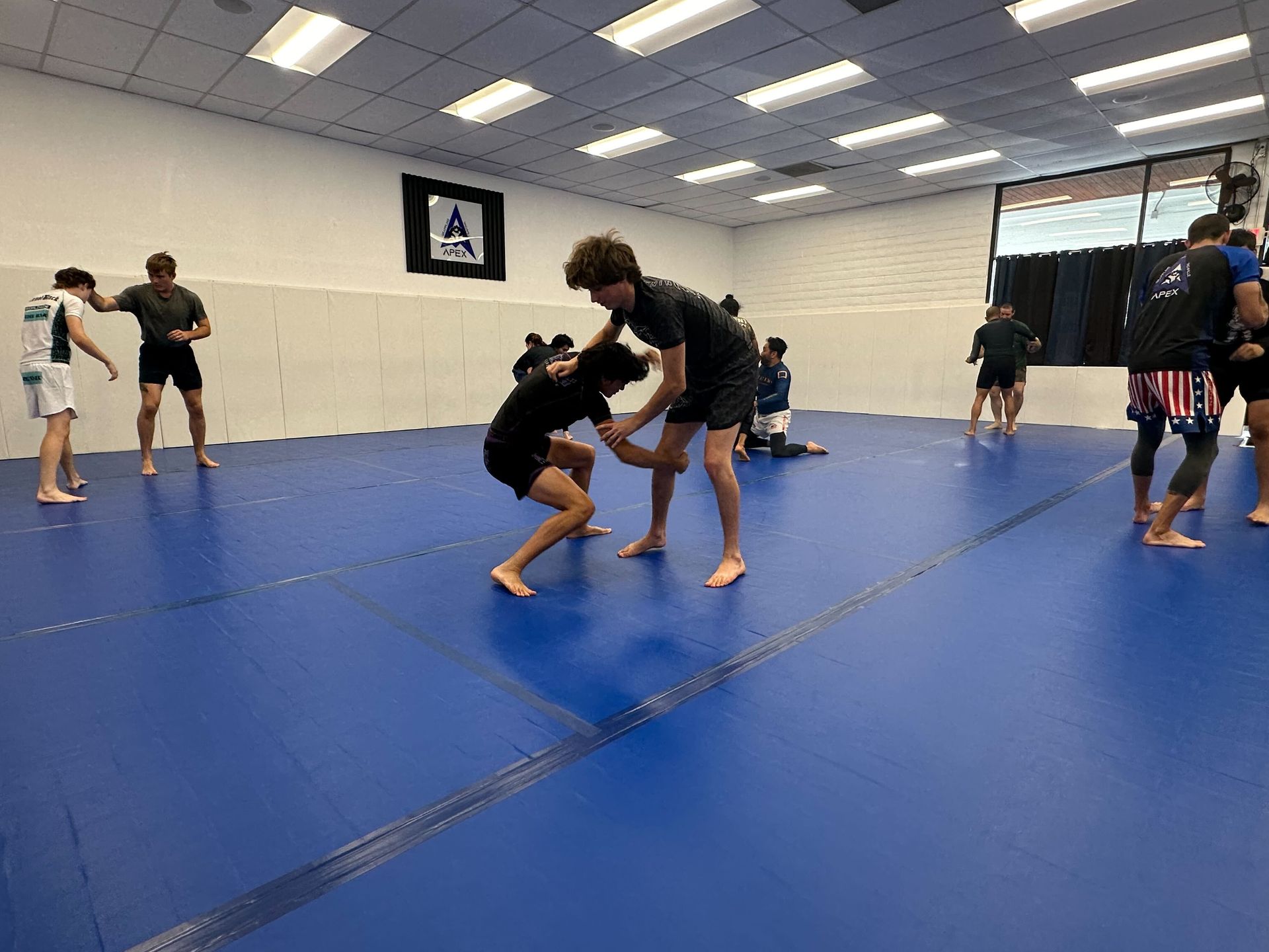 Kids practice grappling drills at Vacaville Grappling Academy in Vacaville, CA, building focus and confidence.