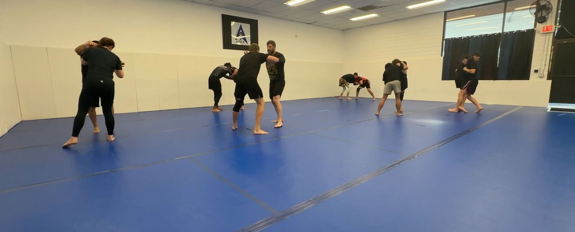 Adults training no gi grappling at Vacaville Grappling Academy in Vacaville, CA to build real world strength.