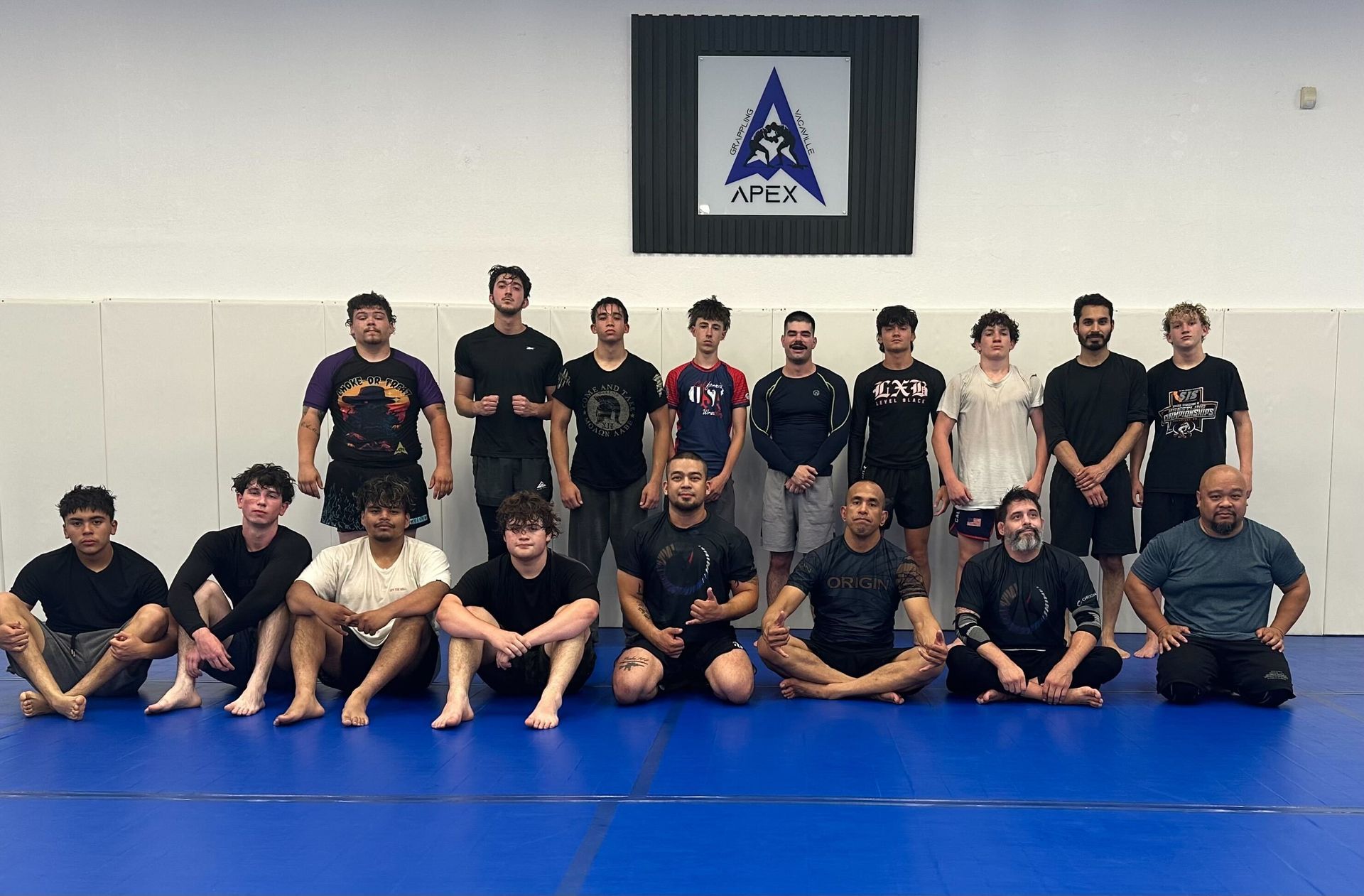Adults training grappling at Vacaville Grappling Academy in Vacaville, CA, building fitness, skill, and confidence.