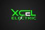 Logo for Xcel Electric, green