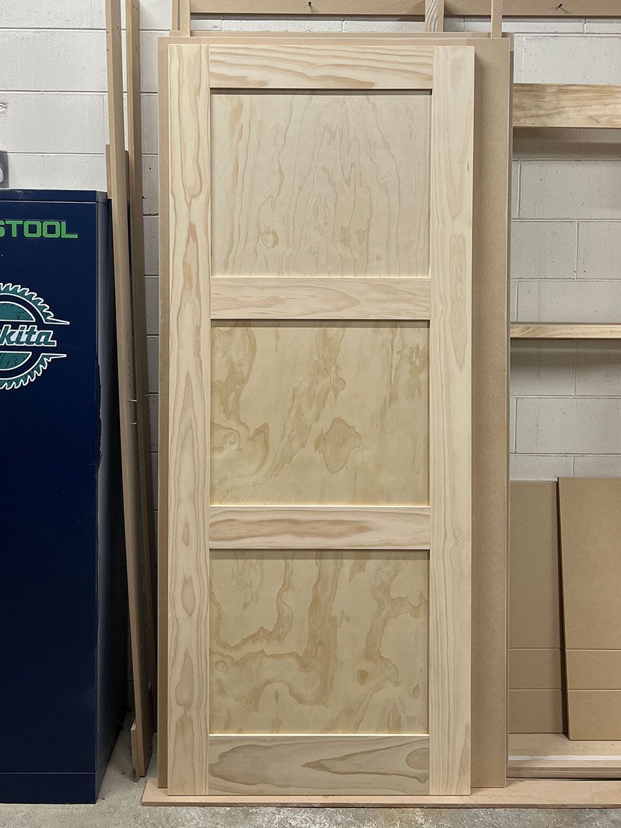3 panel door