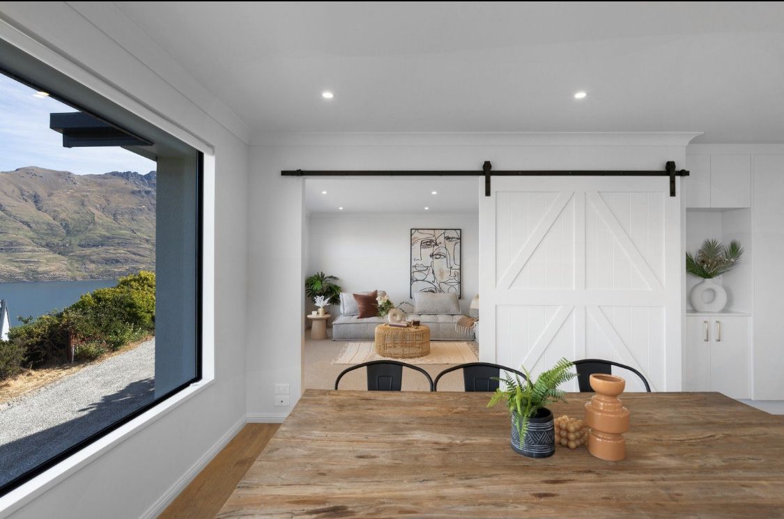 painted barn door