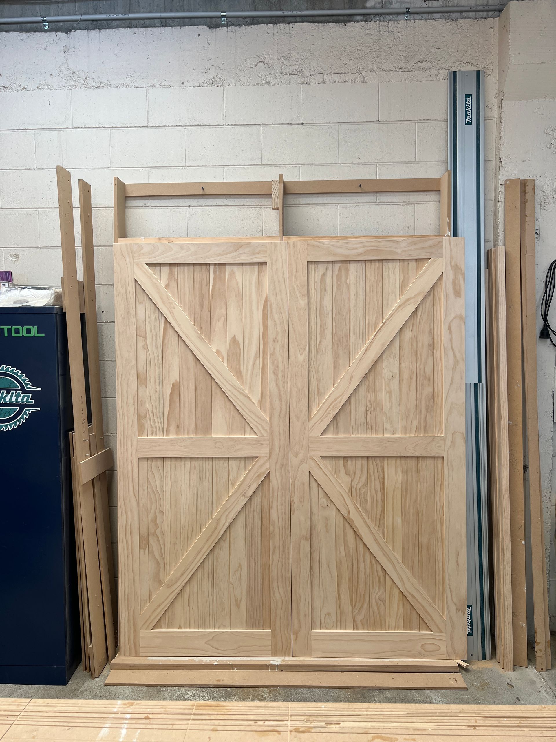 pair of barn doors