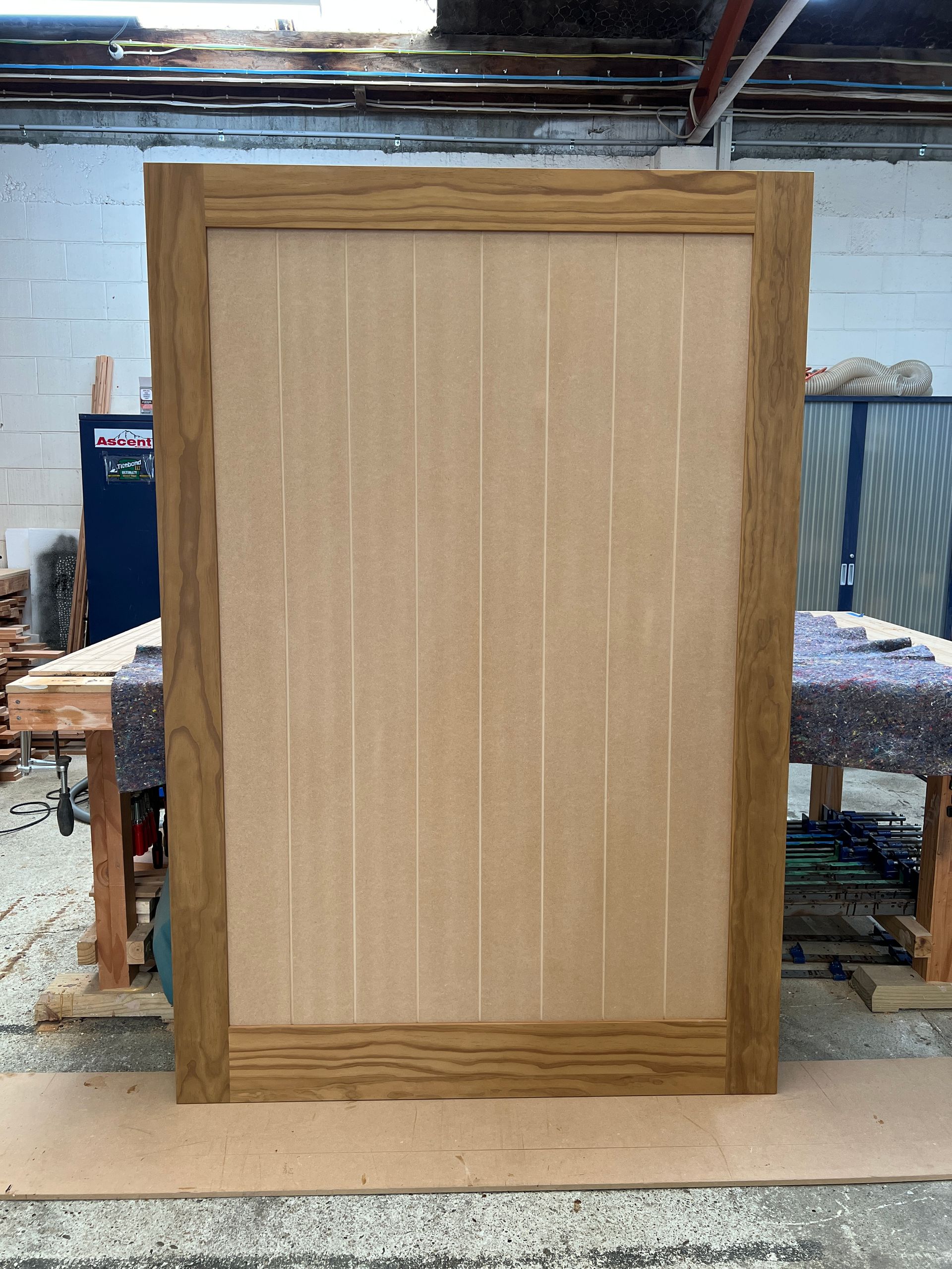 thermally modified wood door