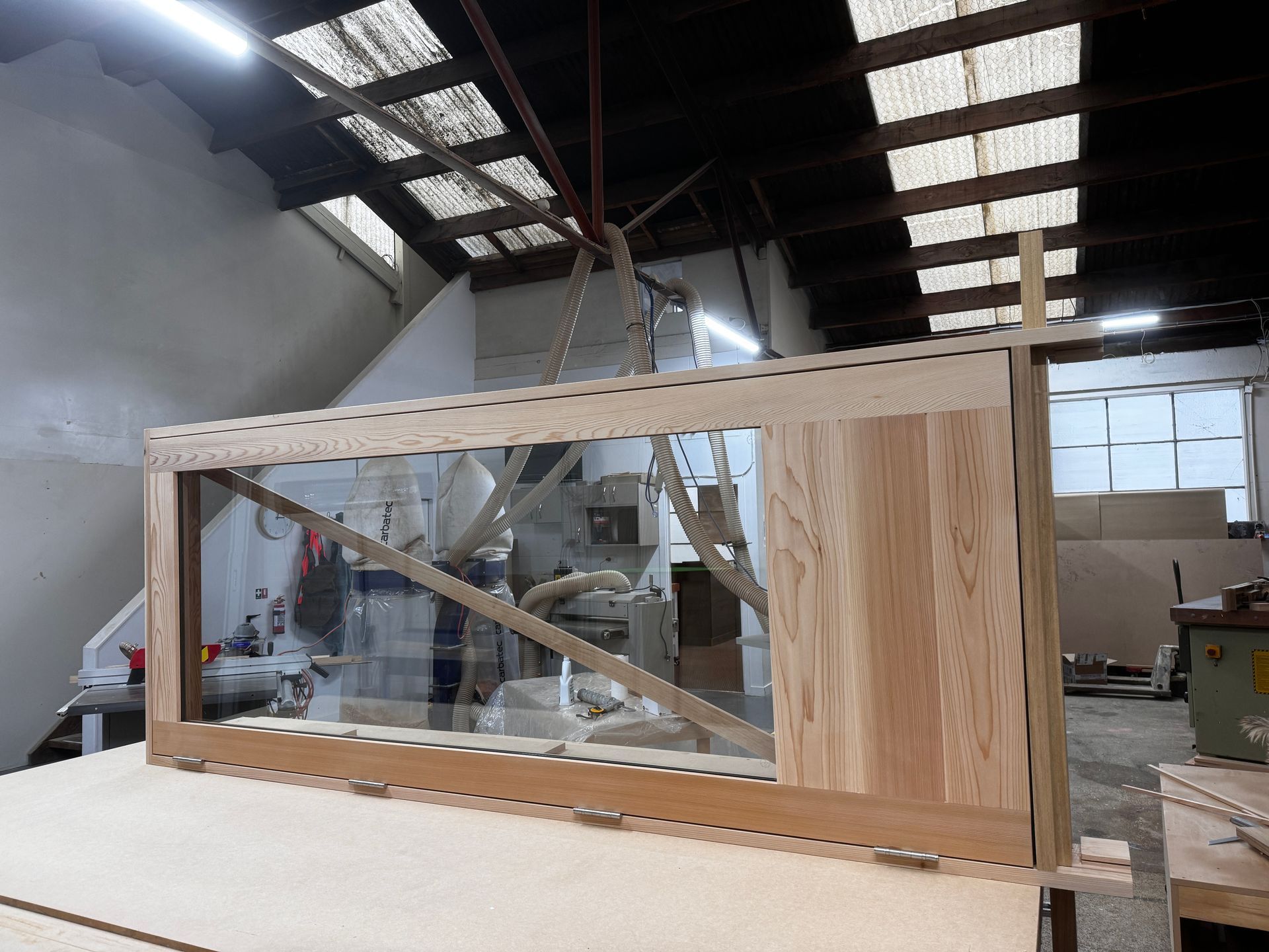 Cedar door