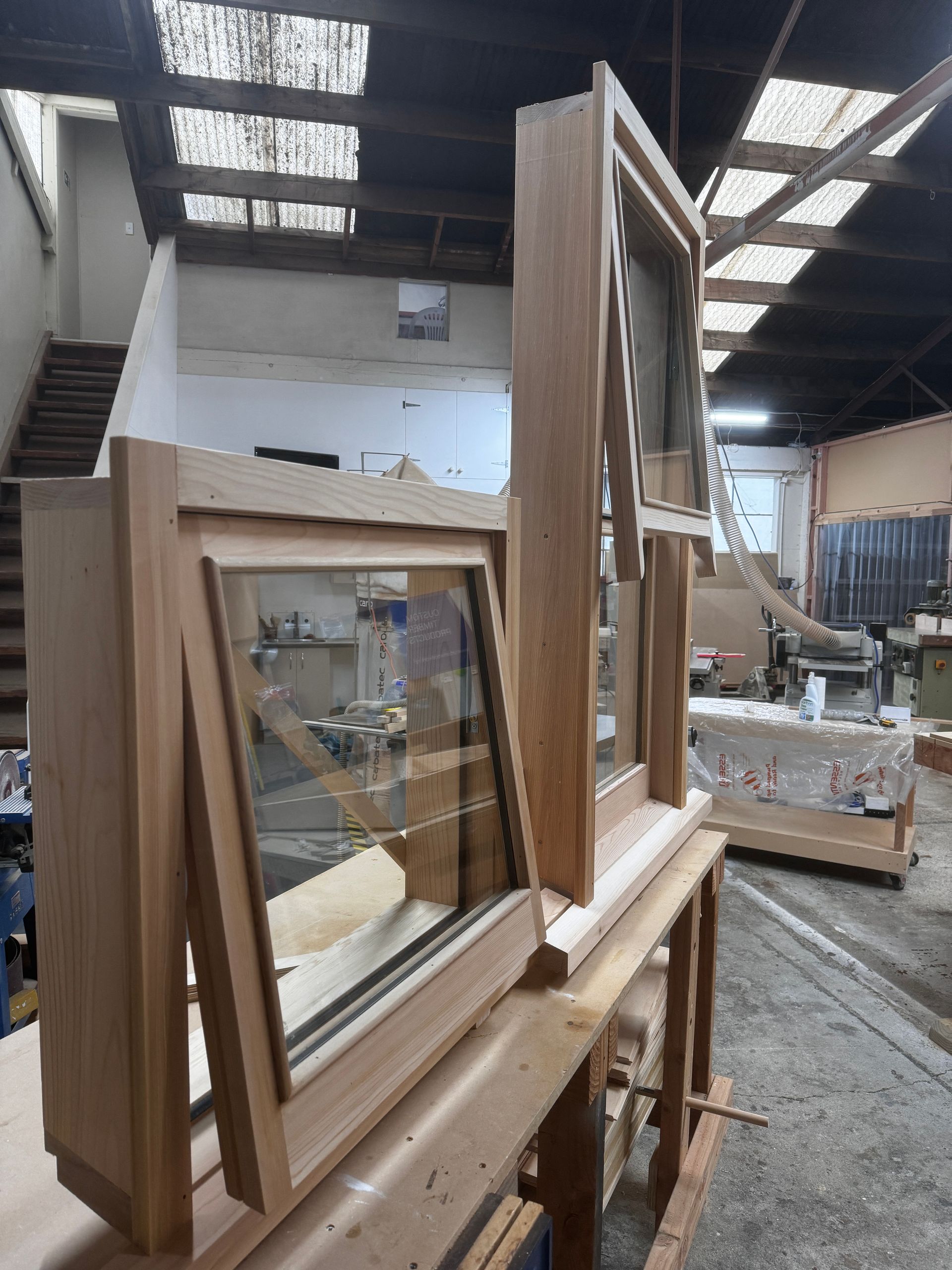 Cedar windows