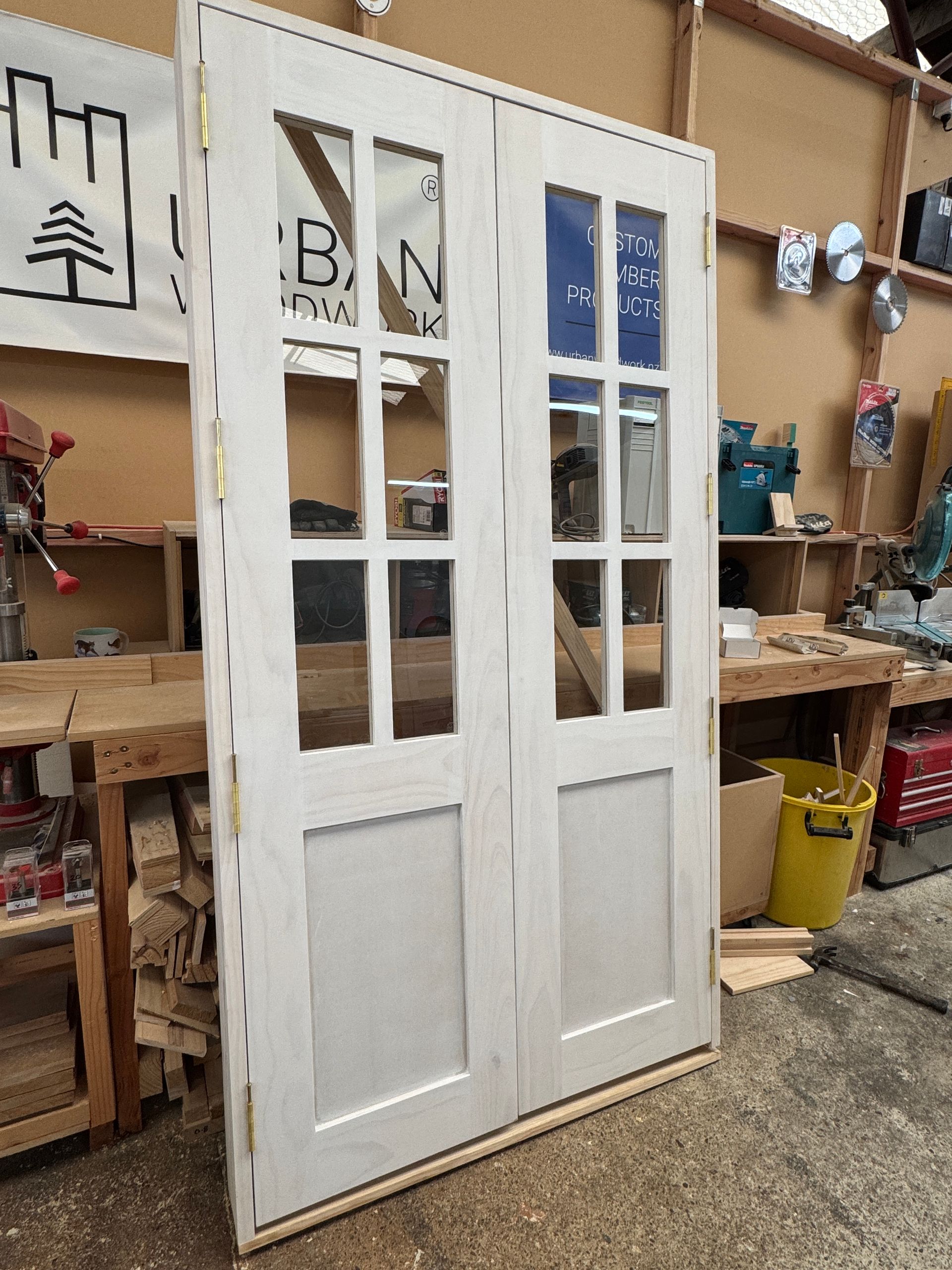 Interior French doors