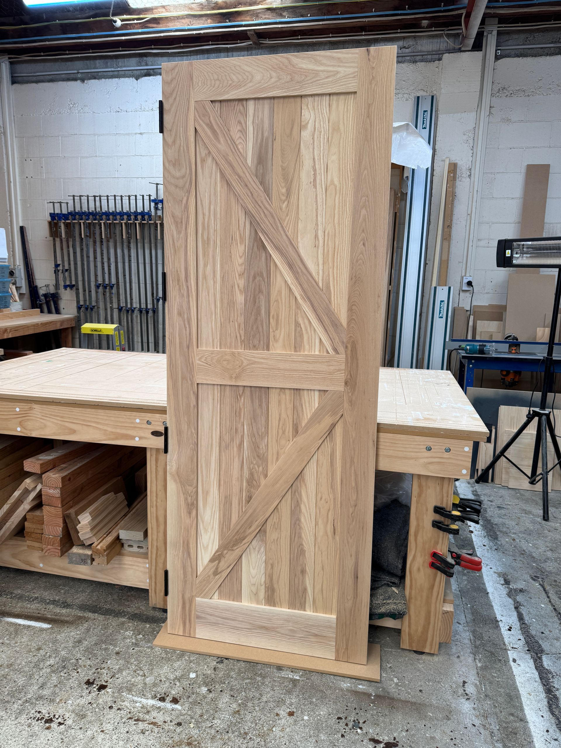 White Ash interior door - custom