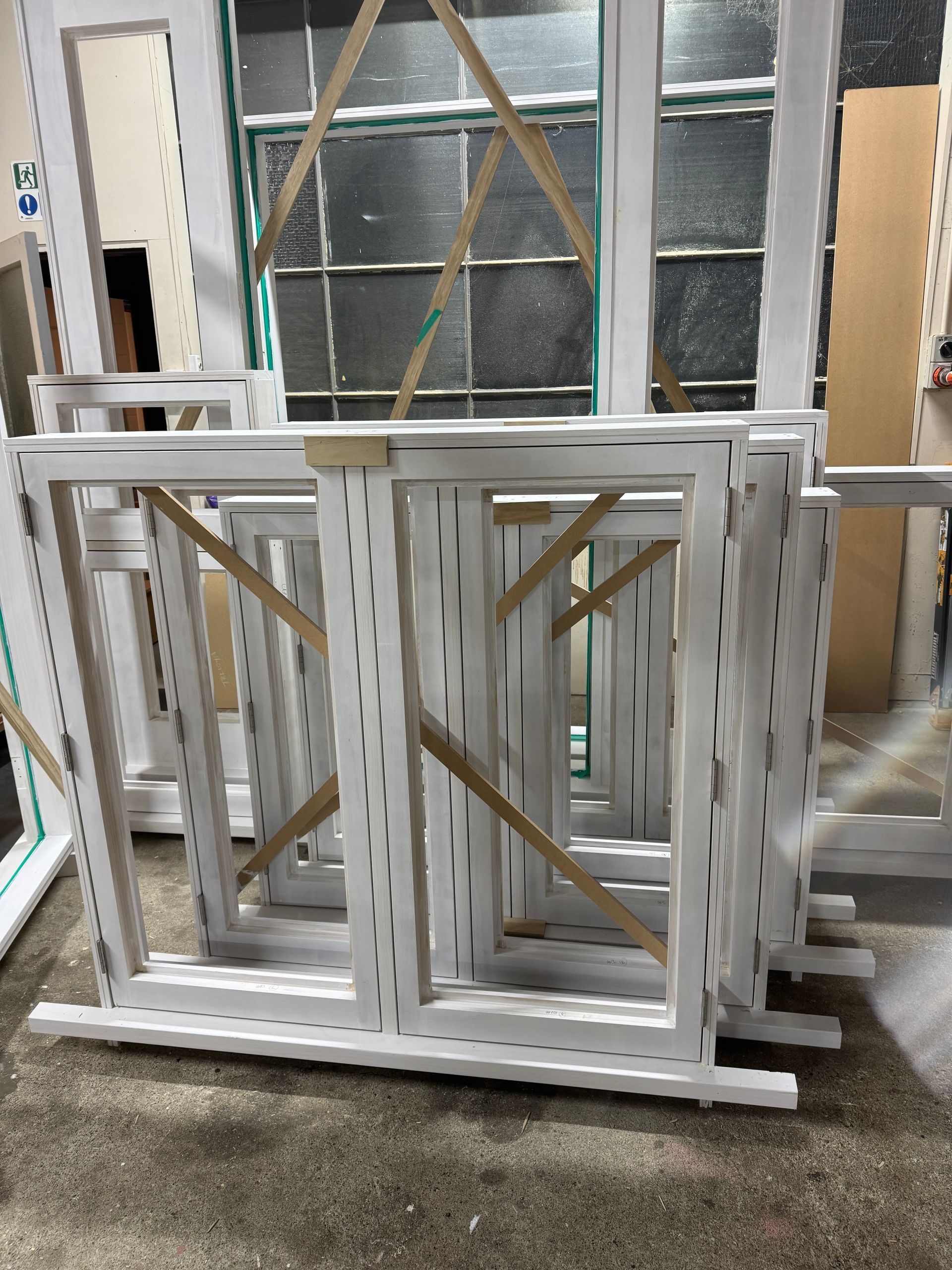 Exterior timber windows and doors