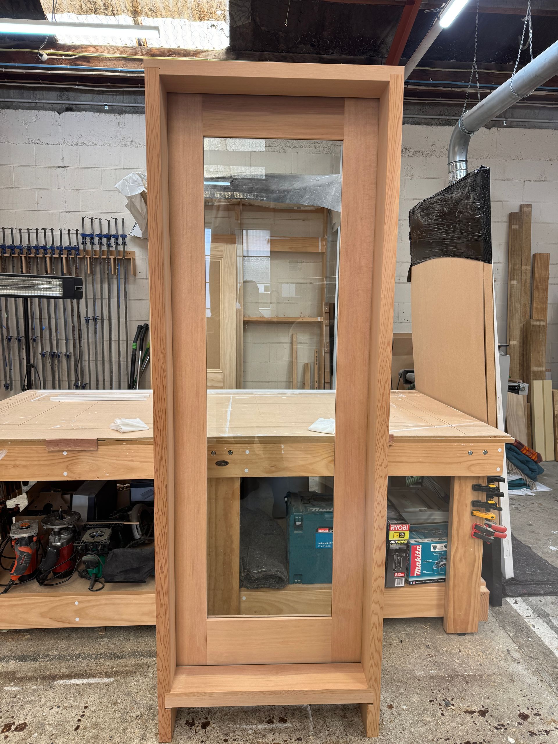 Cedar Sauna Door