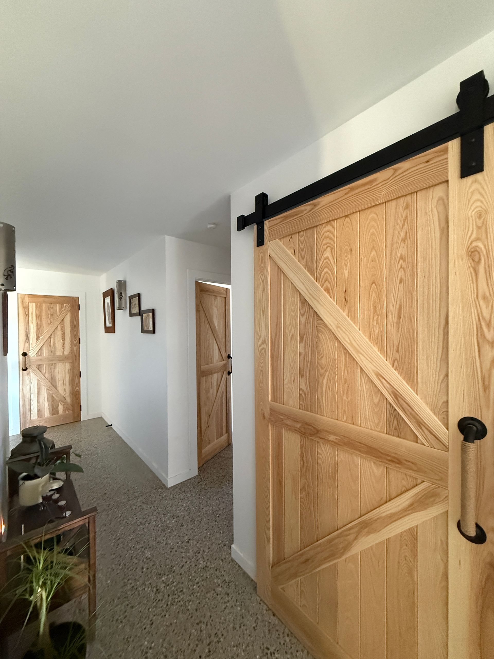 Custom interior timber doors