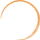 A close up of a circle on a white background.