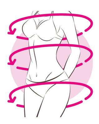 Illustration Figur Frau Optimierung