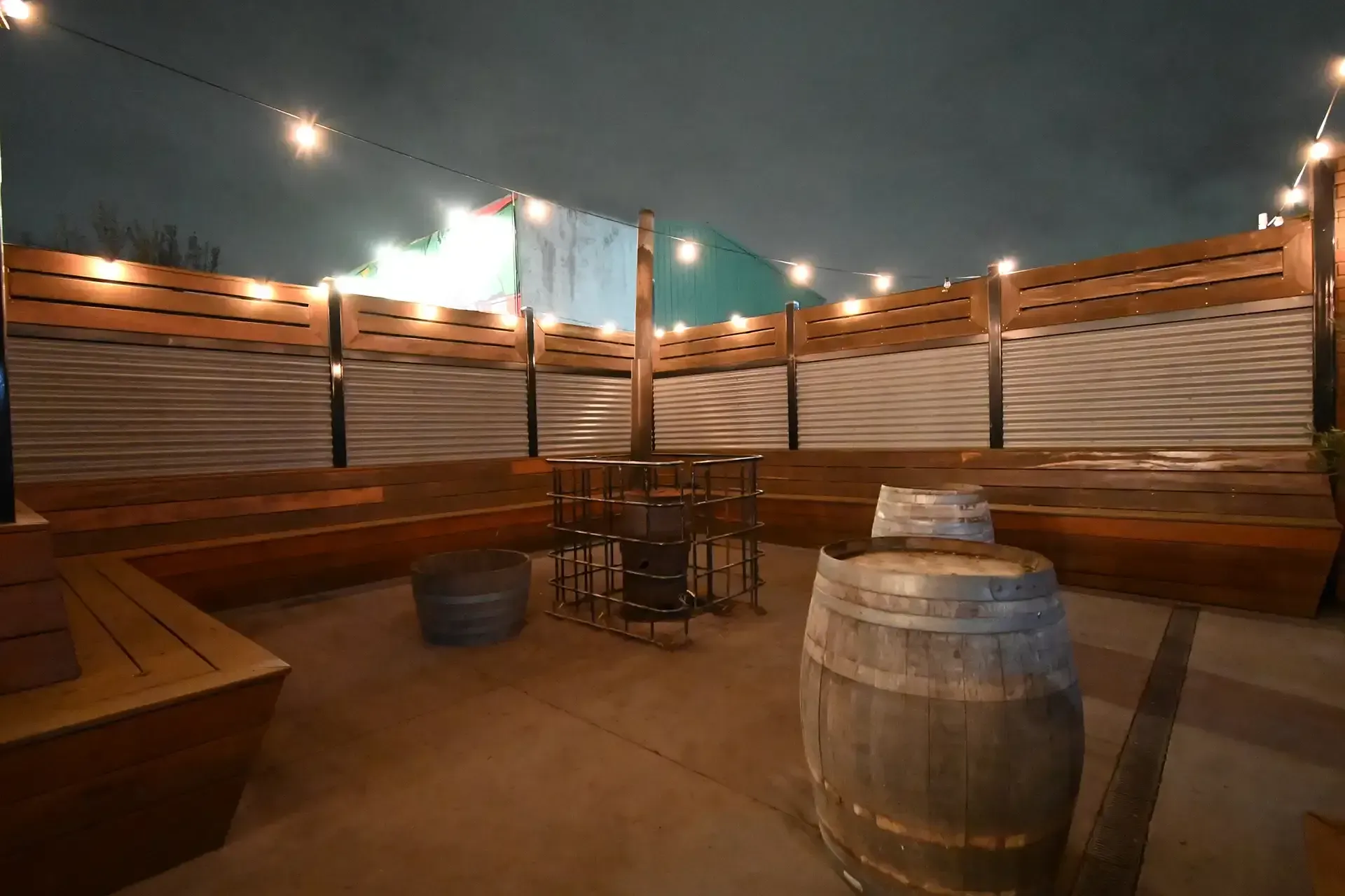 Beer Garden at the Market Hotel Ballarat