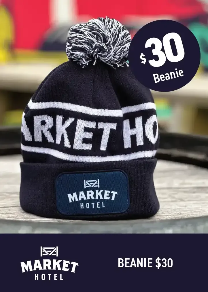 Market Hotel Ballarat Beanies