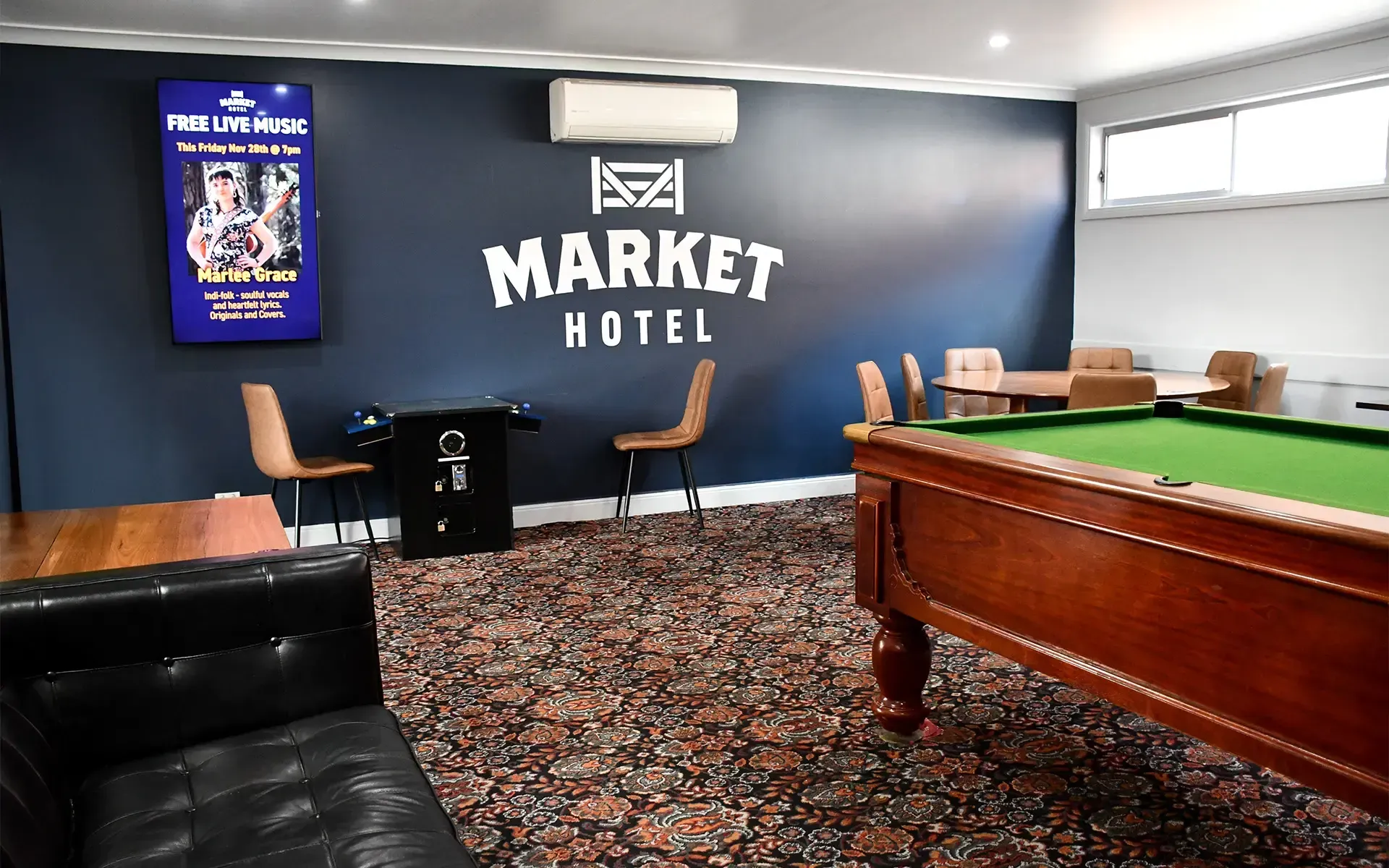 Function Room at the Market Hotel Ballarat