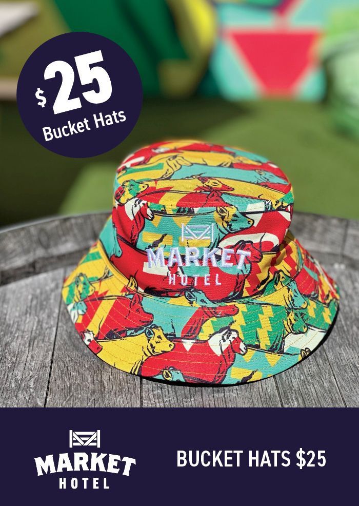 Market Hotel Ballarat Bucket Hats