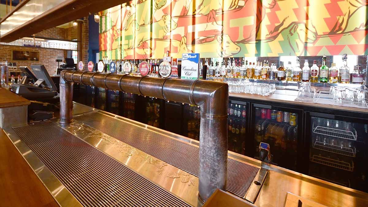 Bar at the Market Hotel Ballarat