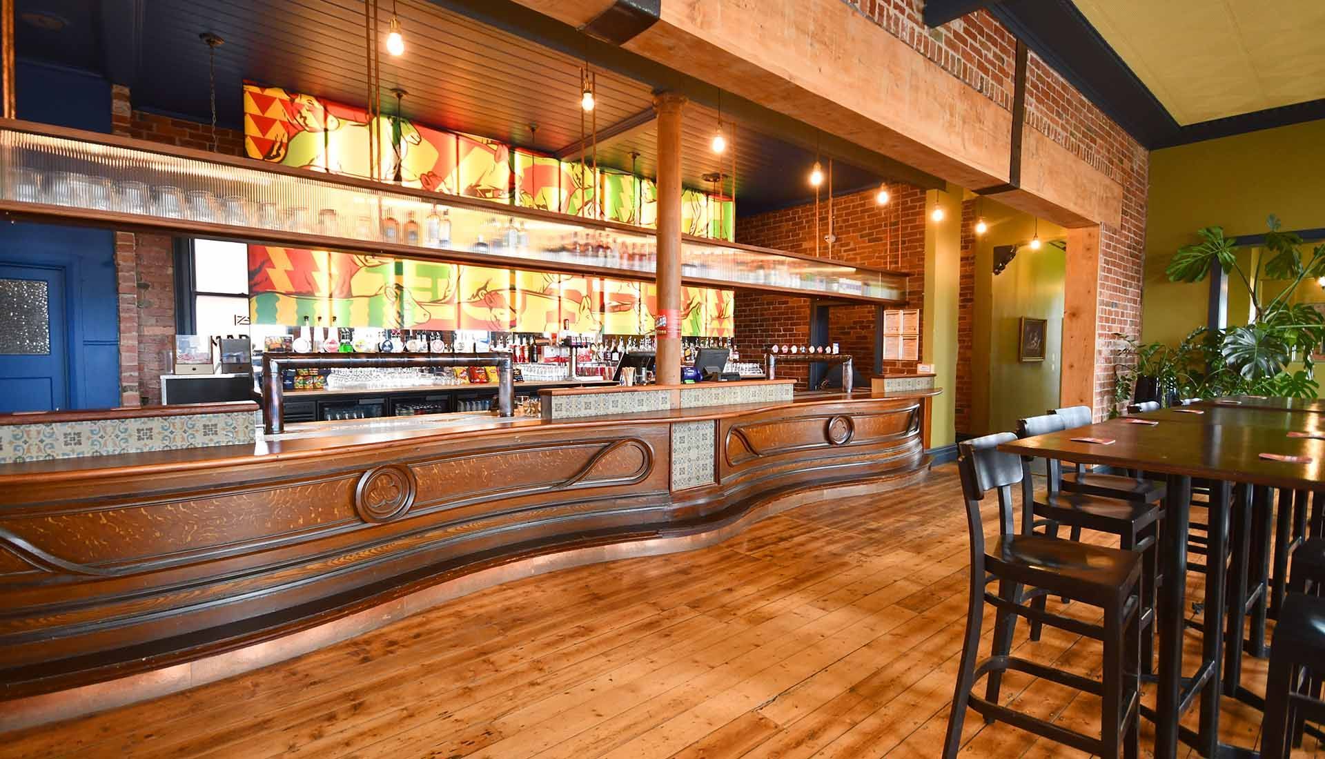 Renovated Bar at the Market Hotel Ballarat