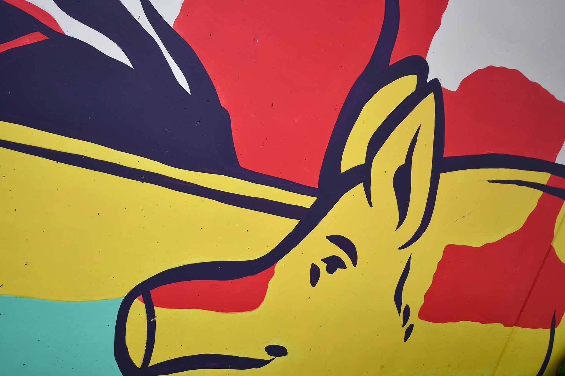 Travis Price Mural at the Market Hotel Ballarat