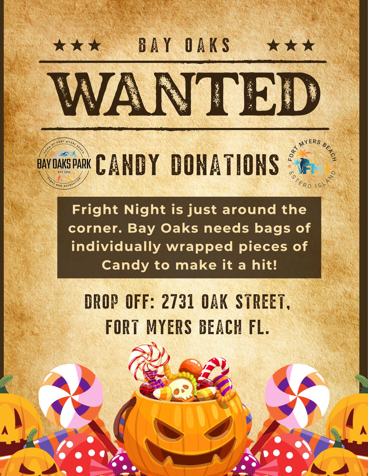 Candy Donations wanted