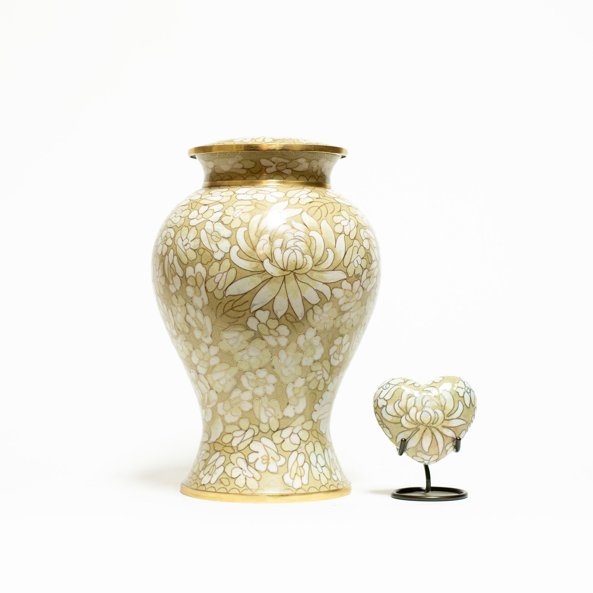 Cloisonne Opal Urn
