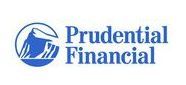 A blue and white logo for prudential financial.