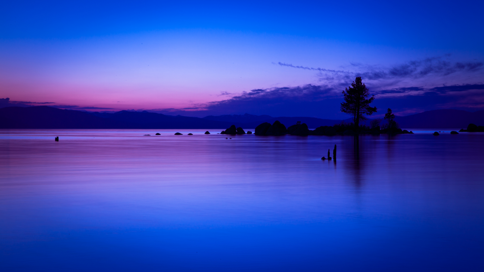 Lake Tahoe sunset