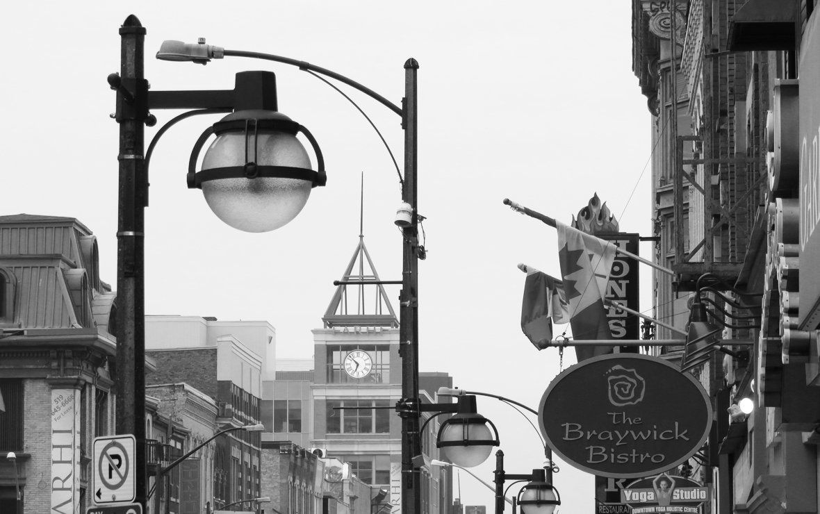 Downtown London Street Lighting