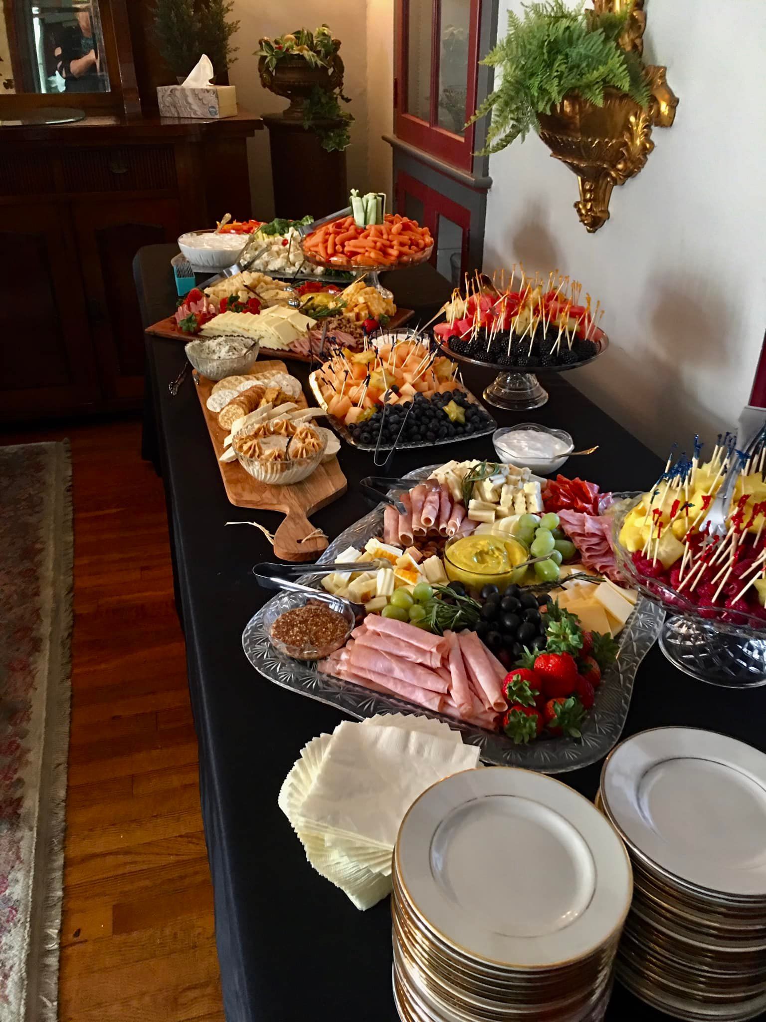 food and plates