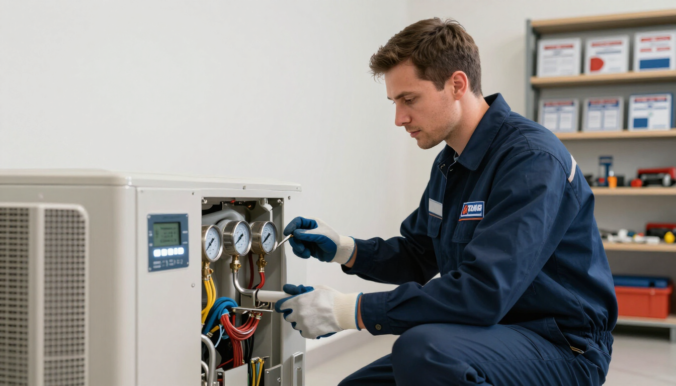 HVAC Technician Inspection