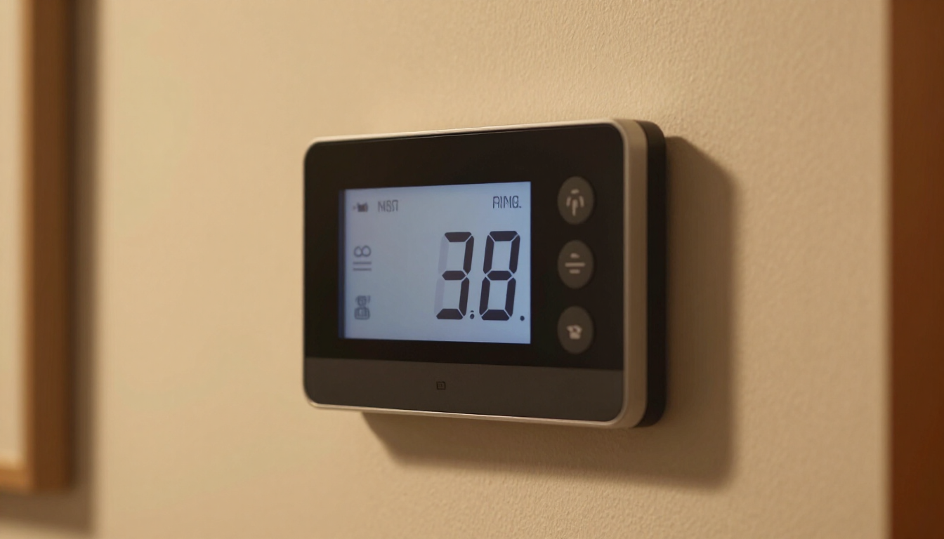 Modern digital thermostat