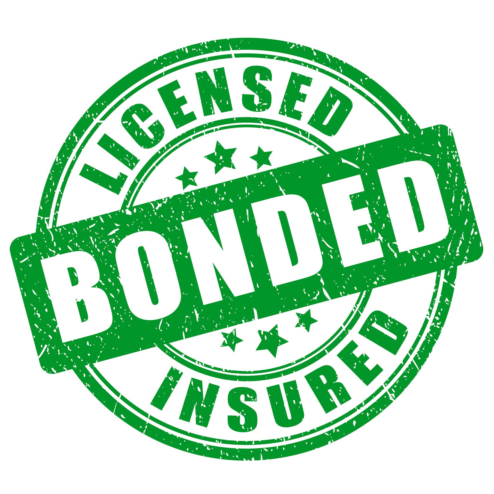 Bonded & Insured Bonded & Insured