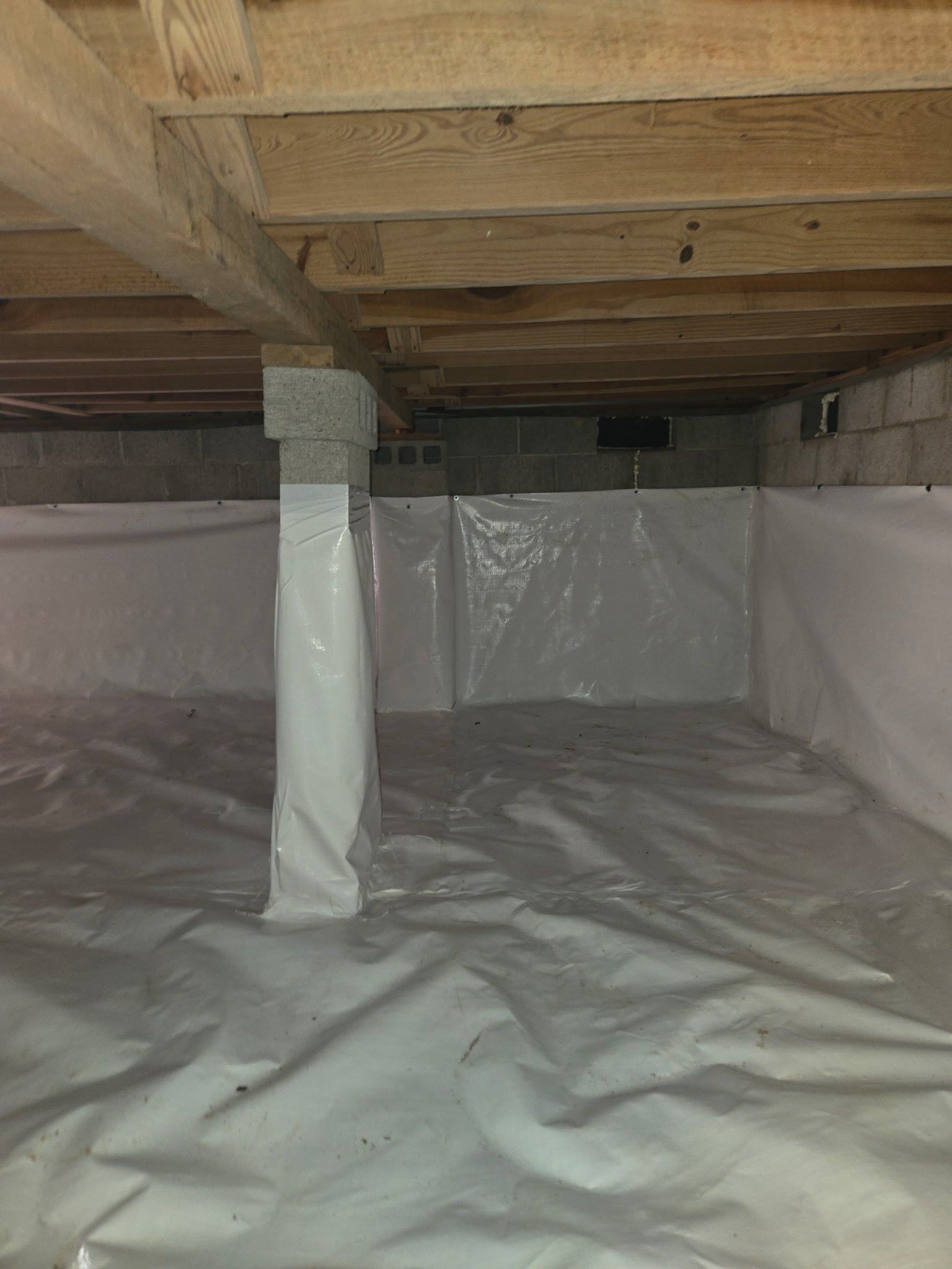 Crawl Space Encapsulation System — Abateplus