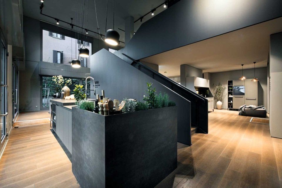 cucina scura