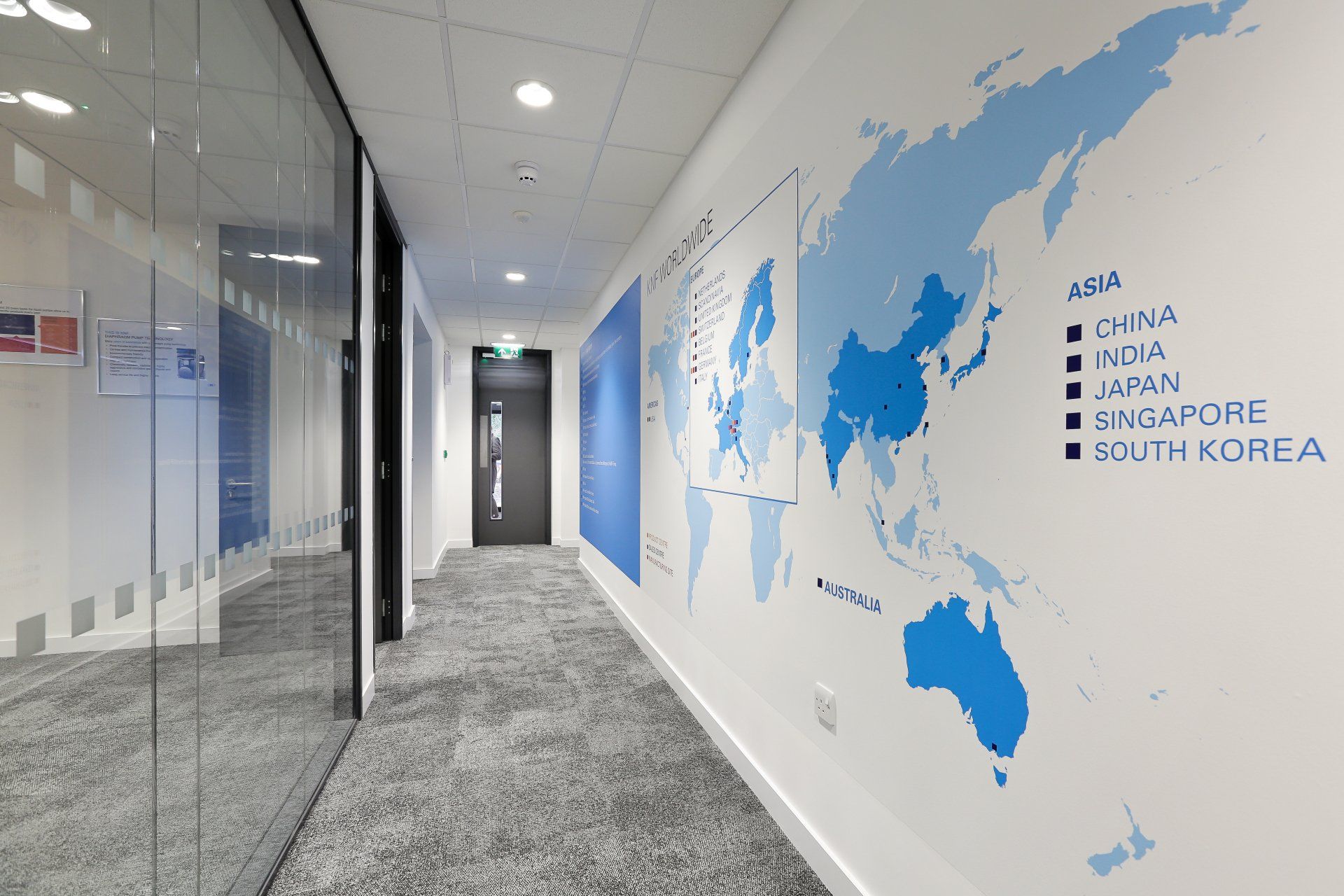 Office corridor