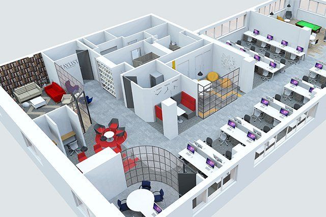 first in-house 3D visual