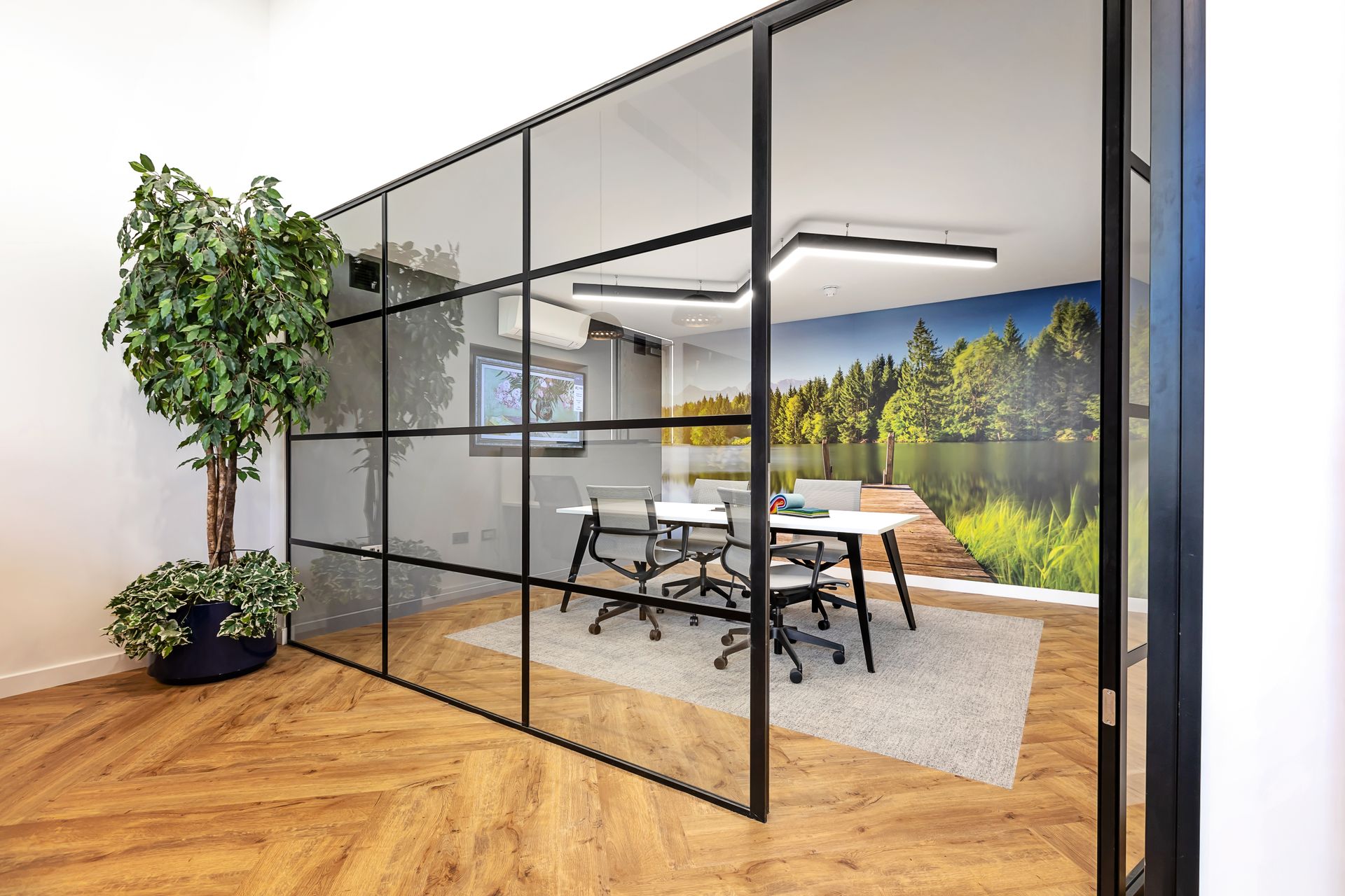 Modern boardroom