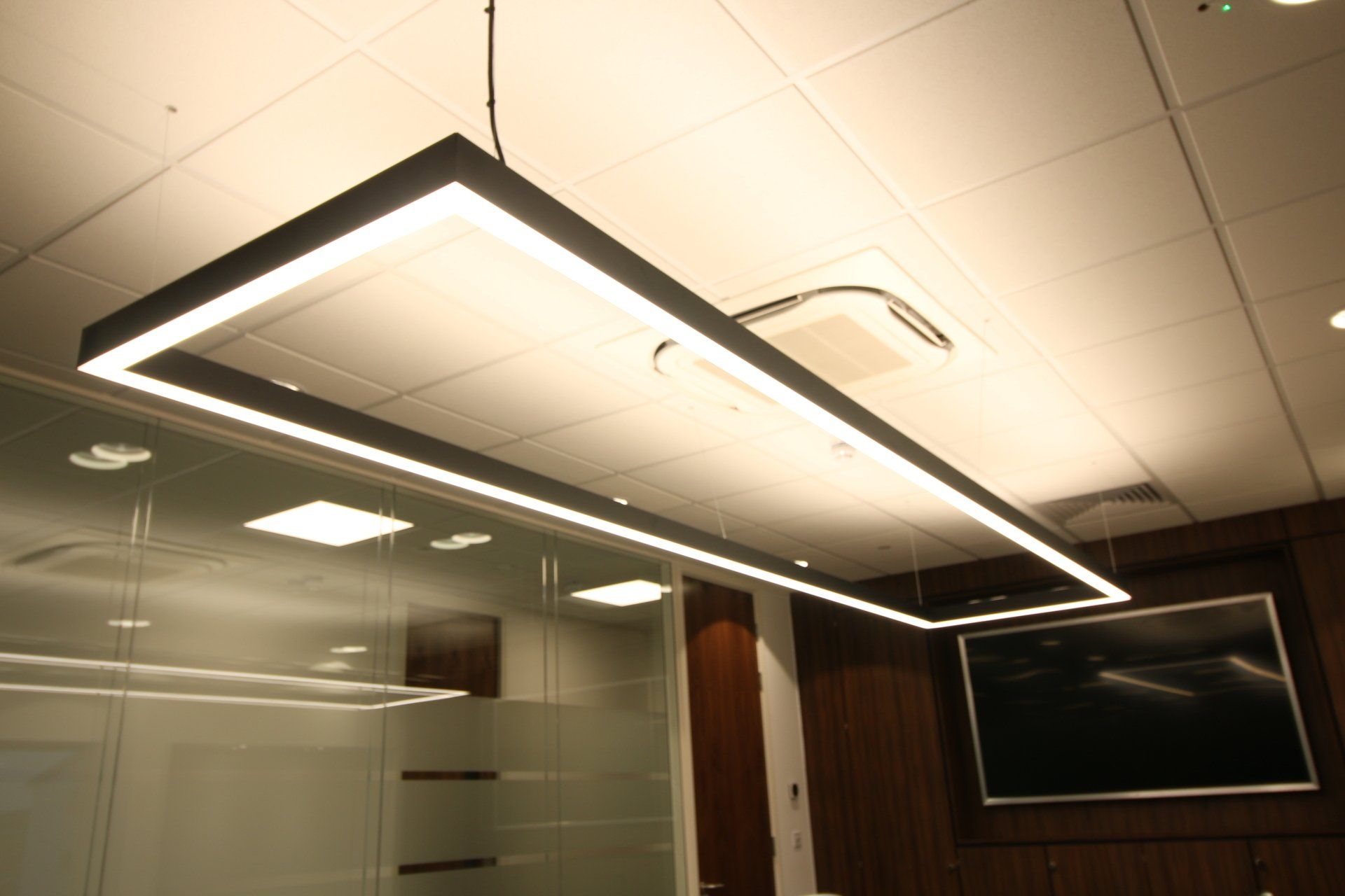 Square ceiling lights