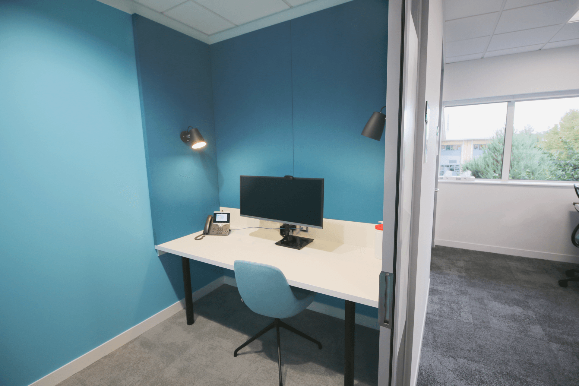Private work area office fit out Glenside