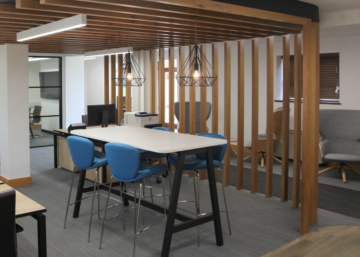 Glenside office fit out barn fit out Berkshire