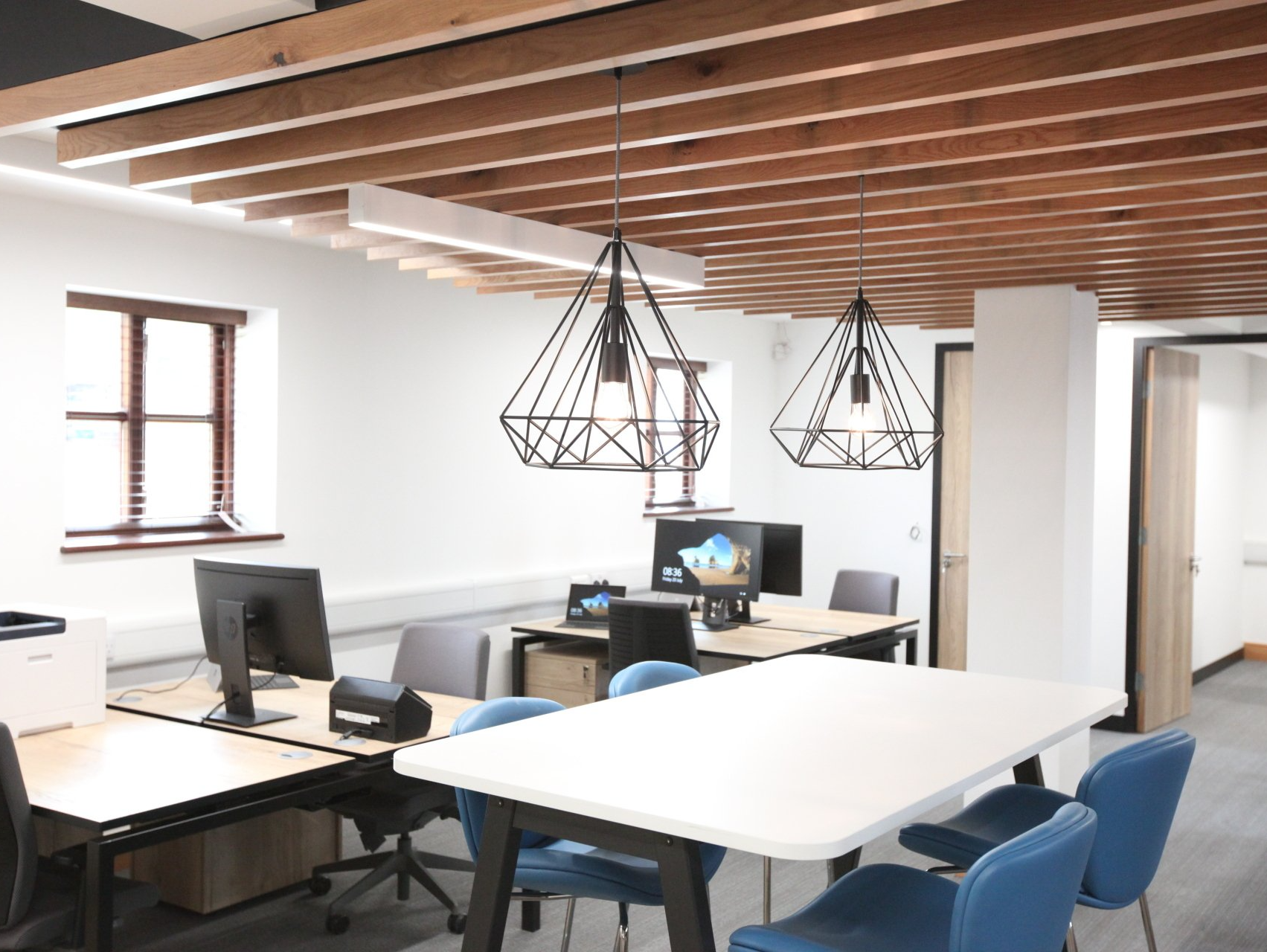 Open plan space