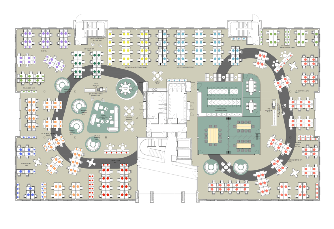 Space planning graphic