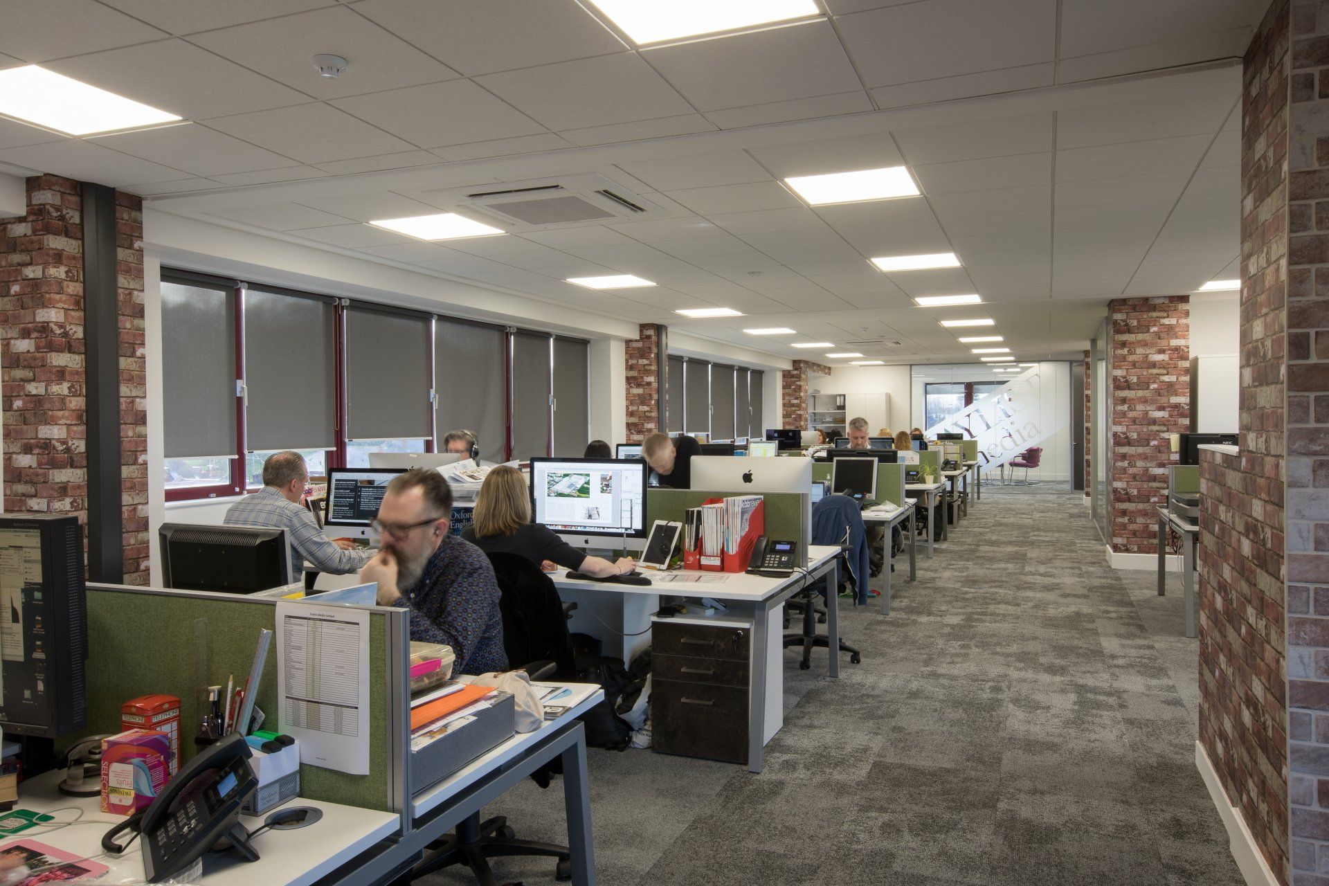 Open plan office