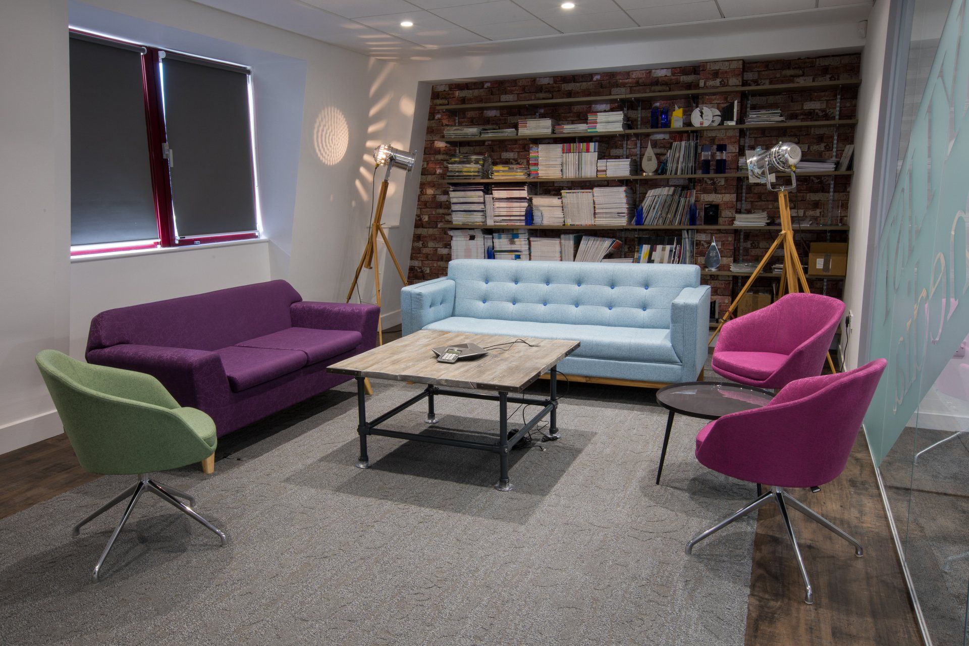 Breakout and collaboration spaces