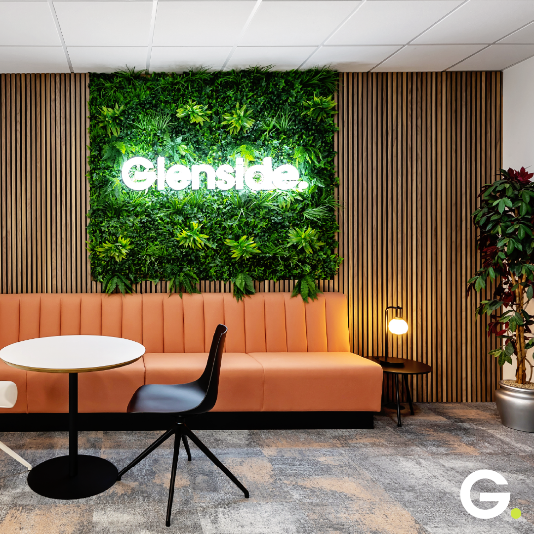 Reception desk by Glenside