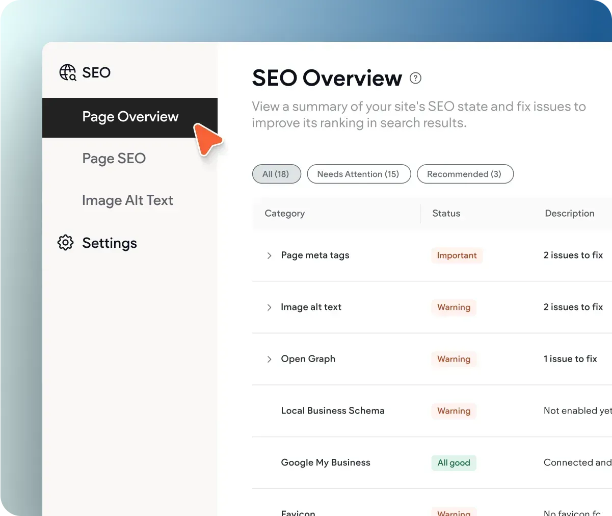 Wild Apple Breeze AI-powered SEO Features for non-profits